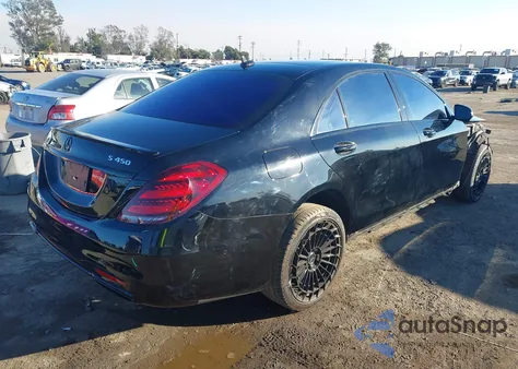 2018 Mercedes-Benz S 450 4Matic z USA, uszkodzony, nr VIN WDDUG6GB3JA361912